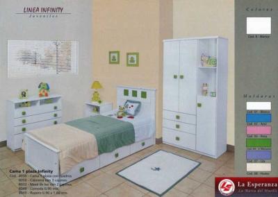 Dormitorio cuadros Infinity